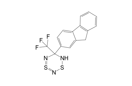 5-Trfluoromethyl-5-[fluoren-2'-yl]-(4H)-1,3,2,4,6-dithiatriazine
