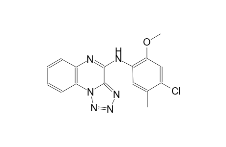 tetrazolo[1,5-a]quinoxalin-4-amine, N-(4-chloro-2-methoxy-5-methylphenyl)-