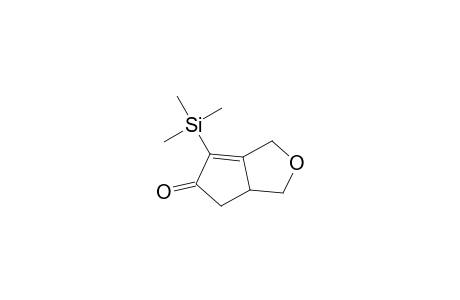 3a,4-Dihydro-6-(trimethylsilyl)-1H-cyclopenta[c]furan-5(3H)-one