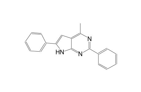 4-methyl-2,6-diphenyl-7H-pyrrolo[2,3-d]pyrimidine