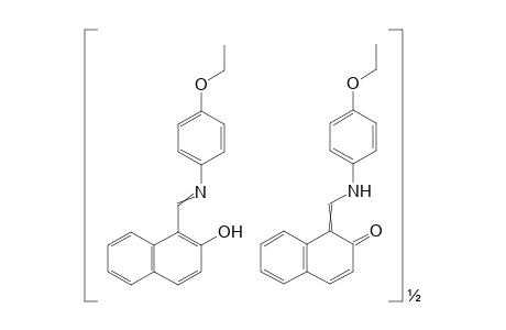 1-[N-(p-ETHOXYPHENYL)FORMIMIDOYL]-2-NAPHTHOL