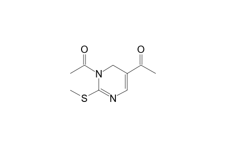 1,5-Diacetyl-2-methylthio-1,6-dihydropyrimidine