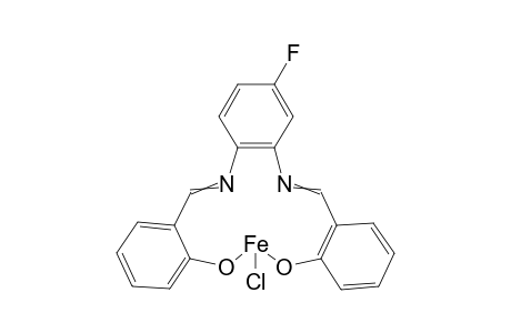 [N,N-Bis(salicylidene)-4-fluoro-1,2-phenylenediamine]iron-(III) Chloride