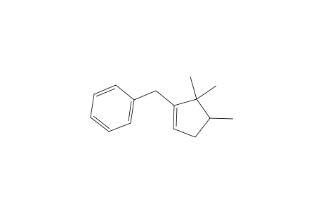 Benzene, [(4,5,5-trimethyl-1-cyclopenten-1-yl)methyl]-