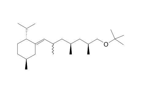 (1R,4S)-2-[(4S,6S)-7-tert-Butoxy-2,4,6-trimethyl-hept-(E)-ylidene]-1-isopropyl-4-methyl-cyclohexane