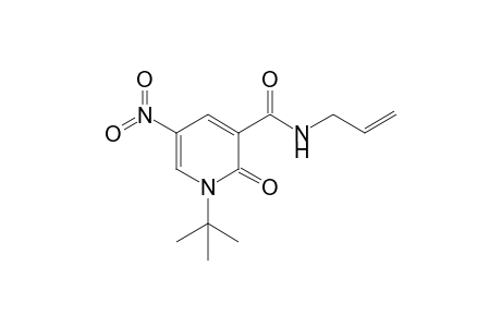 3-[N-(2'-Propen-1'-yl)carbamoyl]-1-(t-butyl)-5-nitropyridin-2(1H)-one