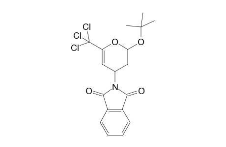 (2SR,4SR)-2-(t-Butyloxy)-4-phthalimido-6-trichloromethyl-3,4-dihydro-2H-pyran