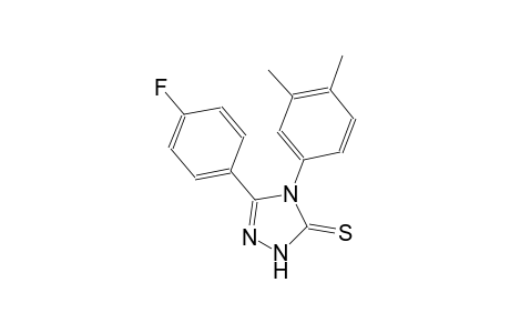 4-(3,4-dimethylphenyl)-5-(4-fluorophenyl)-2,4-dihydro-3H-1,2,4-triazole-3-thione
