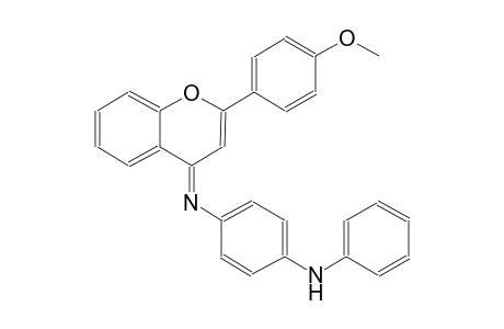 N~1~-[(4E)-2-(4-methoxyphenyl)-4H-chromen-4-ylidene]-N~4~-phenyl-1,4-benzenediamine