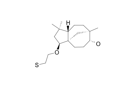 2-BETA-(2-MERCAPTOETHOXY)-CLOVAN-9-ALPHA-OL