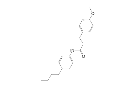 N-(4-butylphenyl)-3-(4-methoxyphenyl)propanamide