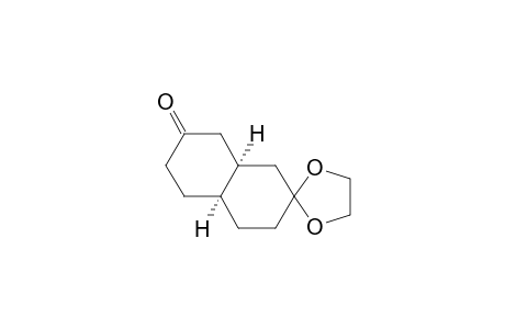 Spiro[1,3-dioxolane-2,2'(1'H)-naphthalen]-7'(3'H)-one, hexahydro-, cis-