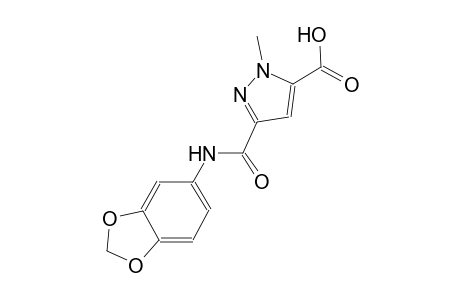 3-[(1,3-benzodioxol-5-ylamino)carbonyl]-1-methyl-1H-pyrazole-5-carboxylic acid