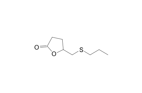 2(3H)-Furanone, dihydro-5-[(propylthio)methyl]-