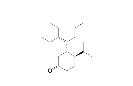 trans-(E)-3-(5-Ethyl-4-octen-4-yl)-4-isopropylcyclohexanone