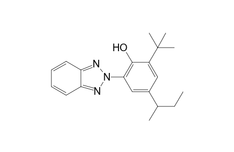 2-(2H-Benzotriazol-2-yl)-6-(1,1-dimethylethyl)-4-(1-methylpropyl)phenol