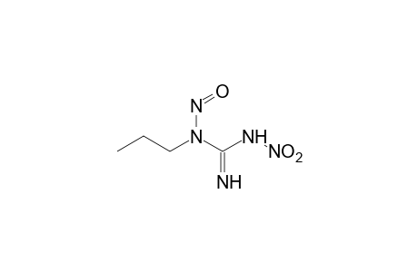 3-Nitro-1-nitroso-1-propylguanidine