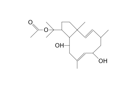 18-Acetoxy-6,10-dihydroxy-2,7-dolabelladiene