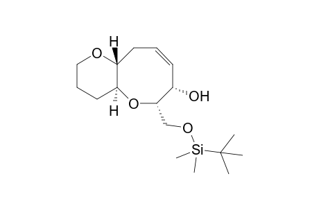 (1S,3S,4S,5Z,8R)-3-(tert-Butyldimethylsilyloxymethyl)-2,9-dioxabicyclo[6.4.0]dodec-5-en-4-ol