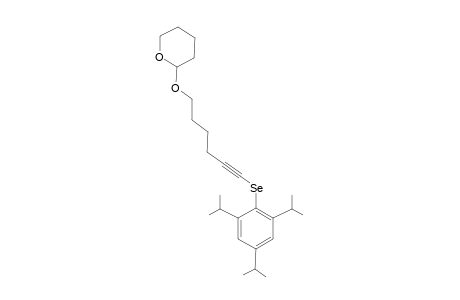 2-[6-(2,4,6-triisopropylphenyl)selanylhex-5-ynoxy]tetrahydropyran