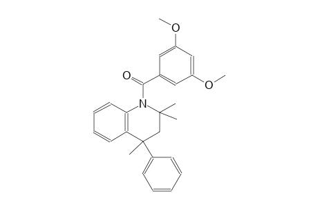 1-(3,5-dimethoxybenzoyl)-2,2,4-trimethyl-4-phenyl-1,2,3,4-tetrahydroquinoline