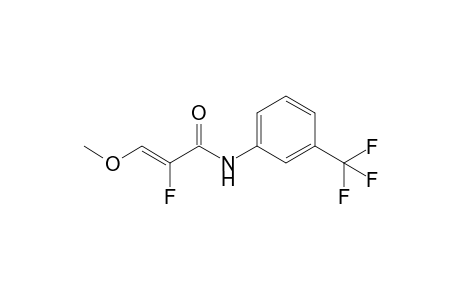 (Z)-2-Fluoro-3-methoxy-3'-(trifluoromethyl)prop-2-enanilide