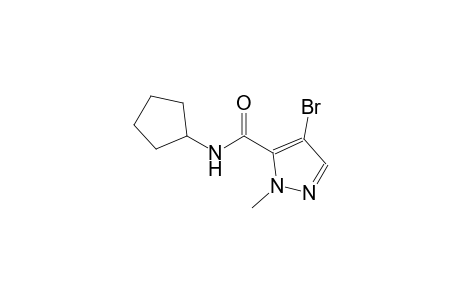 4-bromo-N-cyclopentyl-1-methyl-1H-pyrazole-5-carboxamide