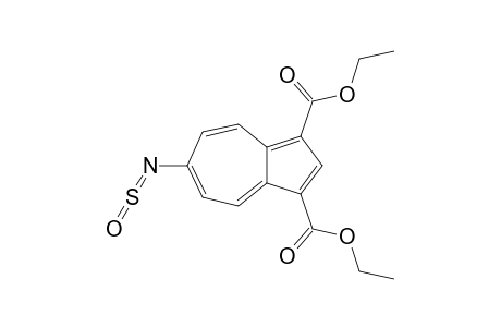 N-Sulfinyl-1,3-bis(ethoxycarbonyl)-6-azulenylamine