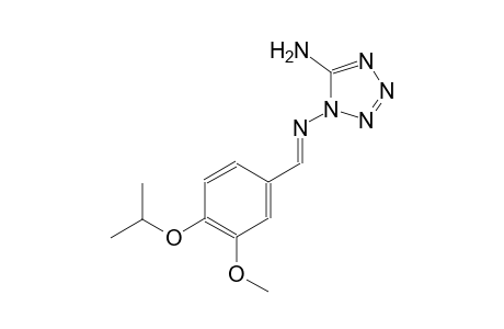 N~1~-[(E)-(4-isopropoxy-3-methoxyphenyl)methylidene]-1H-tetraazole-1,5-diamine