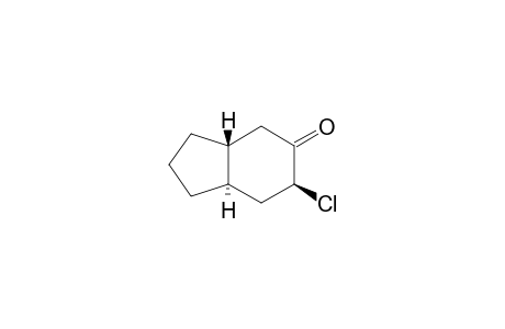 (3aR,6S,7aR)-6-chloro-1,2,3,3a,4,6,7,7a-octahydroinden-5-one