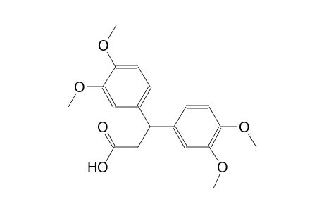 3,3-bis(3,4-dimethoxyphenyl)propanoic acid