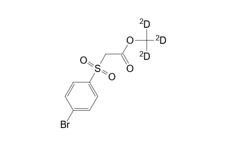 Trideuteromethyl p-bromophenylsulphonylacetate