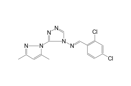 4H-1,2,4-triazol-4-amine, N-[(E)-(2,4-dichlorophenyl)methylidene]-3-(3,5-dimethyl-1H-pyrazol-1-yl)-