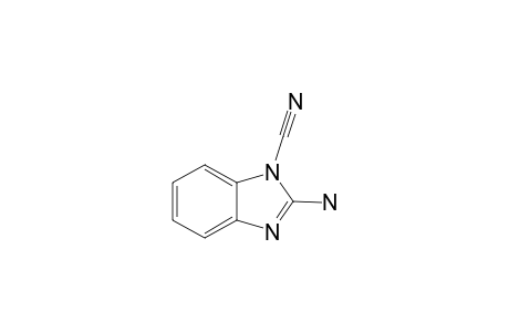 2-aminobenzimidazole-1-carbonitrile