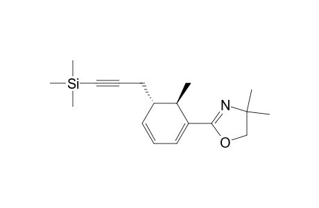 trans-4,5-Dihydro-4,4-dimethyl-2-[6-methyl-5-(3-(trimethylsilyl)-2-propynyl)-1,3-cyclohexadien-1-yl]oxazole