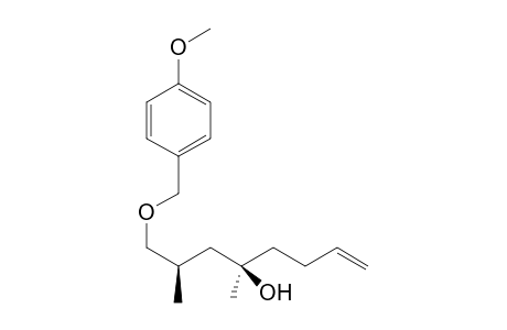 (2R,4R)-1-(4-Methoxybenzyloxy)-2,4-dimethyloct-7-en-4-ol