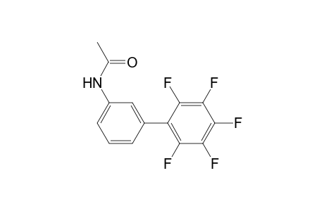 N-(2',3',4',5',6'-Pentafluoro-[1,1'-biphenyl]-3-yl)acetamide