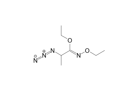 Ethyl 2-azido-N-ethoxypropionimidate