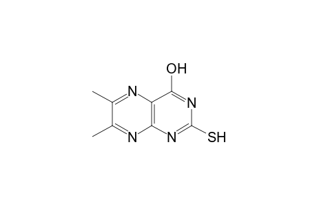 6,7-dimethyl-2-mercapto-4-pteridinol