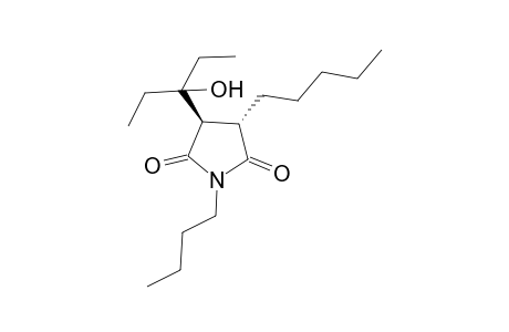 (4R,5S)-N-Butyl-3-pentyl-4-(3'-hydroxypent-3'-yl)-pyrrolidine-2,5-dione