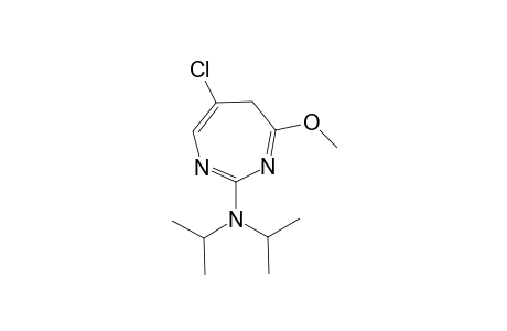 4-Chloro-2-(di-isopropylamino)-4-methoxy-5H-1,3-diazepine