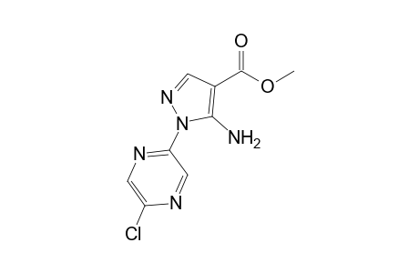 1H-Pyrazole-4-carboxylic acid, 5-amino-1-(6-chloro-3-pyridazinyl)-,