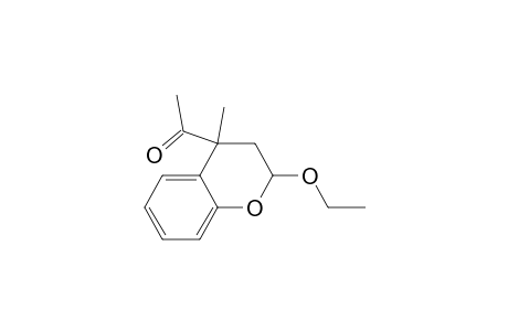 4-Acetyl-2-ethoxy-3,4-dihydro-4-methyl-2H-benzopyran