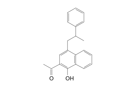 2-Acetyl-4-(2-phenyl-propyl)-1-naphthol