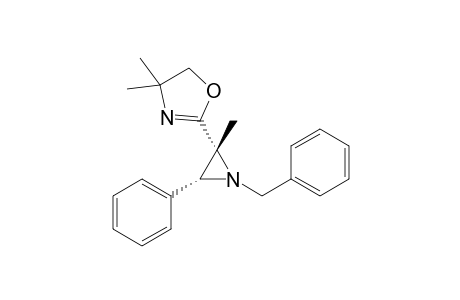 (2R*,3R*)-2-(1-Benzyl-2-methyl-3-phenylaziridin-2-yl)-4,4-dimethyl-4,5-dihydrooxazole