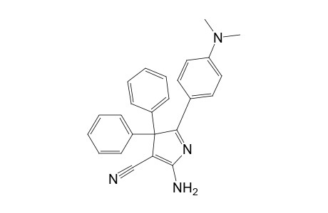 2-Amino-3-cyano-4,4-diphenyl-5-[4'-(N,N-dimethylamino)phenyl]-3H-pyrrole
