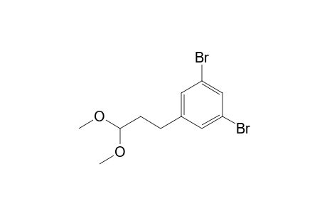 1,3-Dibromo-5-(3,3-dimethoxypropyl)benzene