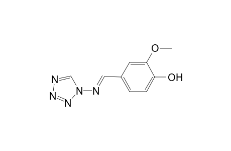 2-Methoxy-4-[(E)-(1H-tetraazol-1-ylimino)methyl]phenol