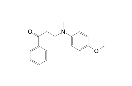 3-(4-methoxy-N-methyl-anilino)-1-phenyl-propan-1-one