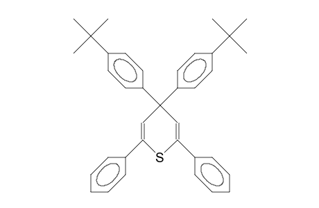 4,4-Bis(4-tert-butyl-phenyl)-2,6-diphenyl-4H-thiopyran